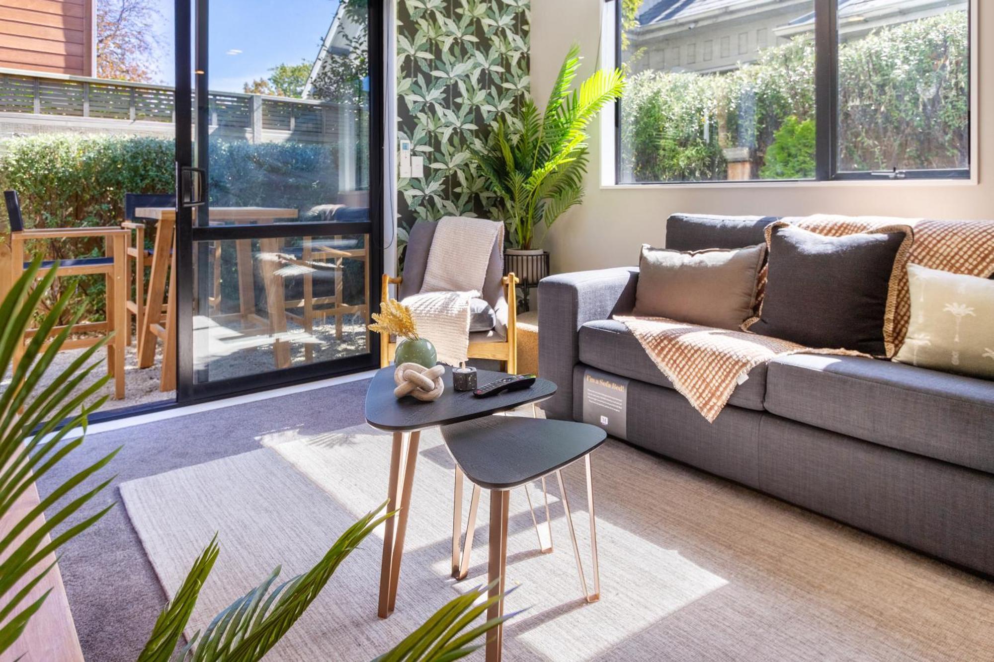 Latimer Square Luxe: 1Br W/ Sofa Bed Крайстчерч Екстер'єр фото